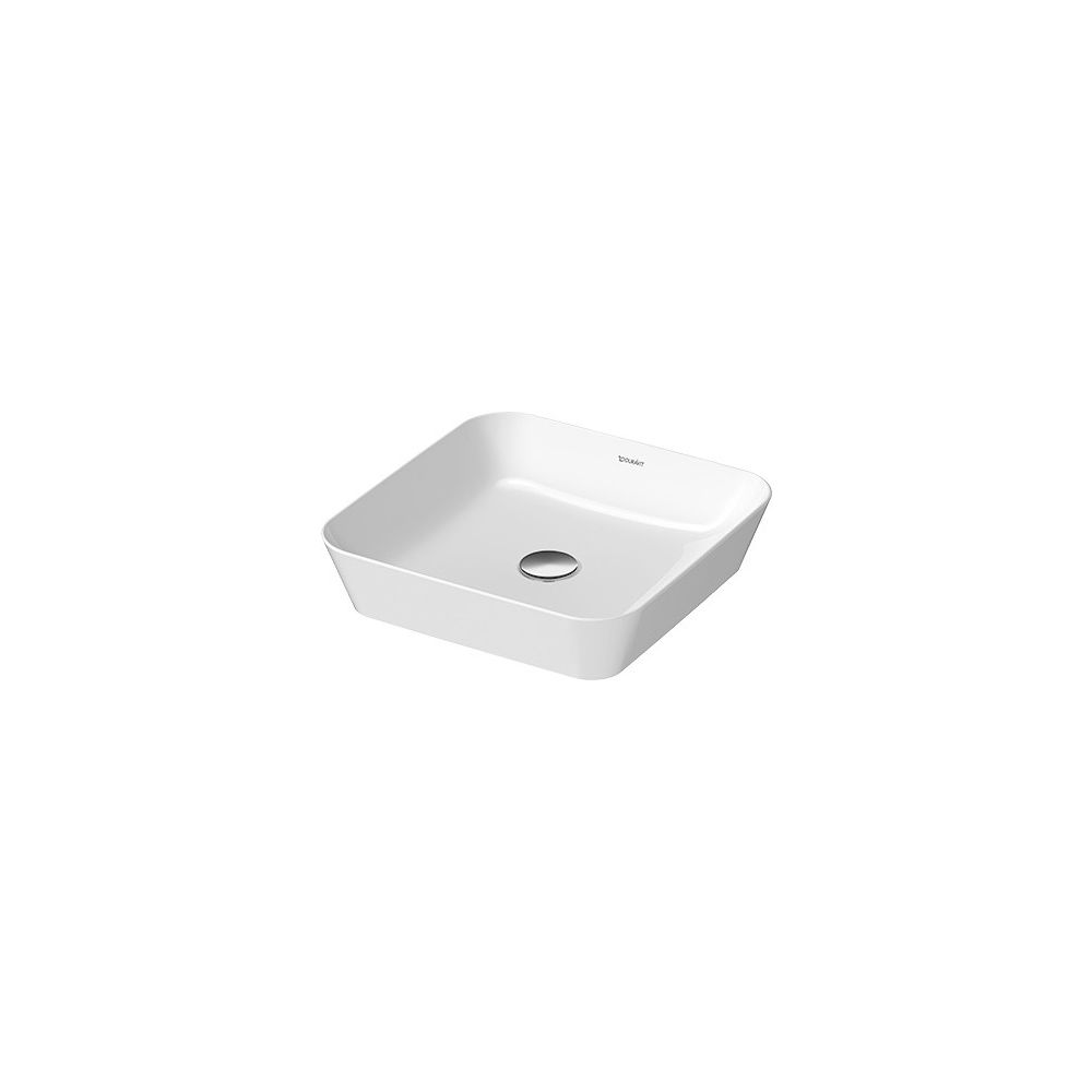Duravit Cape Cod Aufsatzbecken 430mm, Weiß Hochglanz, DuraCeram, Quadratisch, ohne ... DURAVIT-2340430000 4053424587561 (Abb. 4)