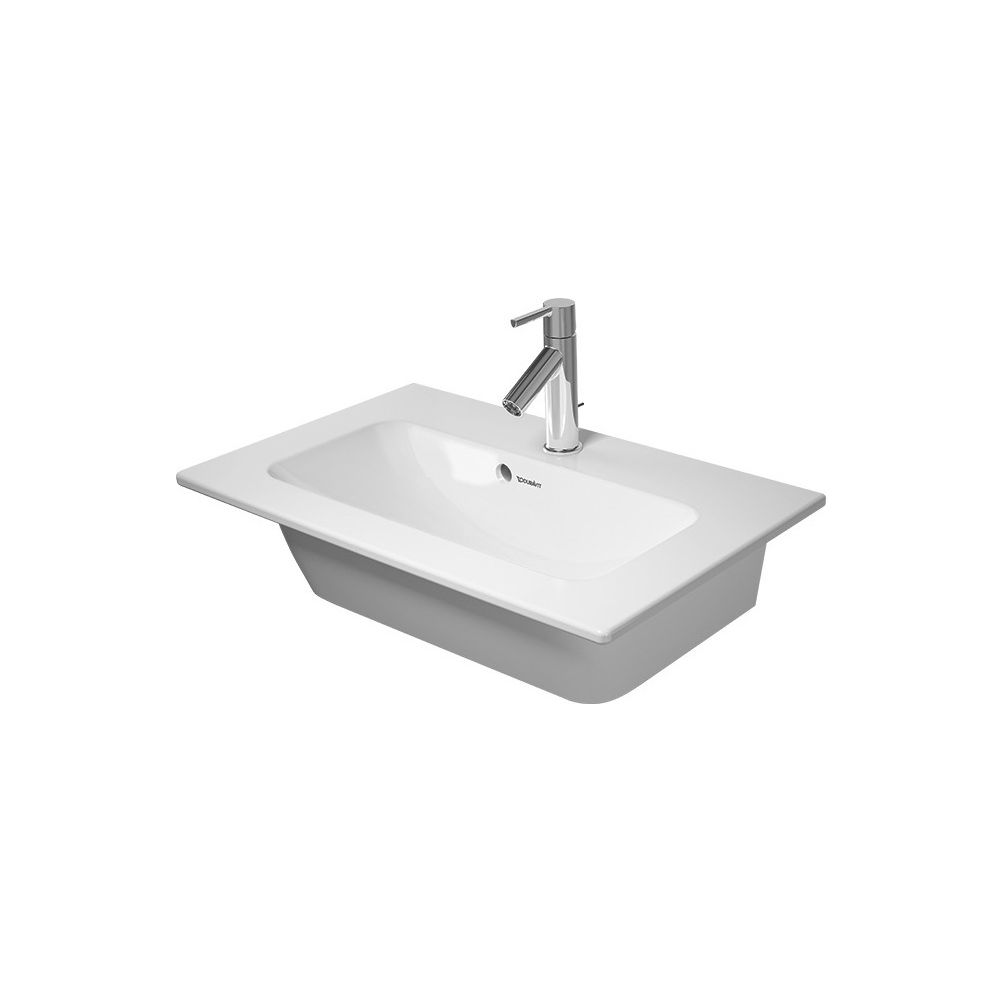 Duravit ME by Starck Waschtisch 400x630x180mm Compact WonderGliss Weiß SM, Rechtec... DURAVIT-23426332001 4053424893136 (Abb. 4)