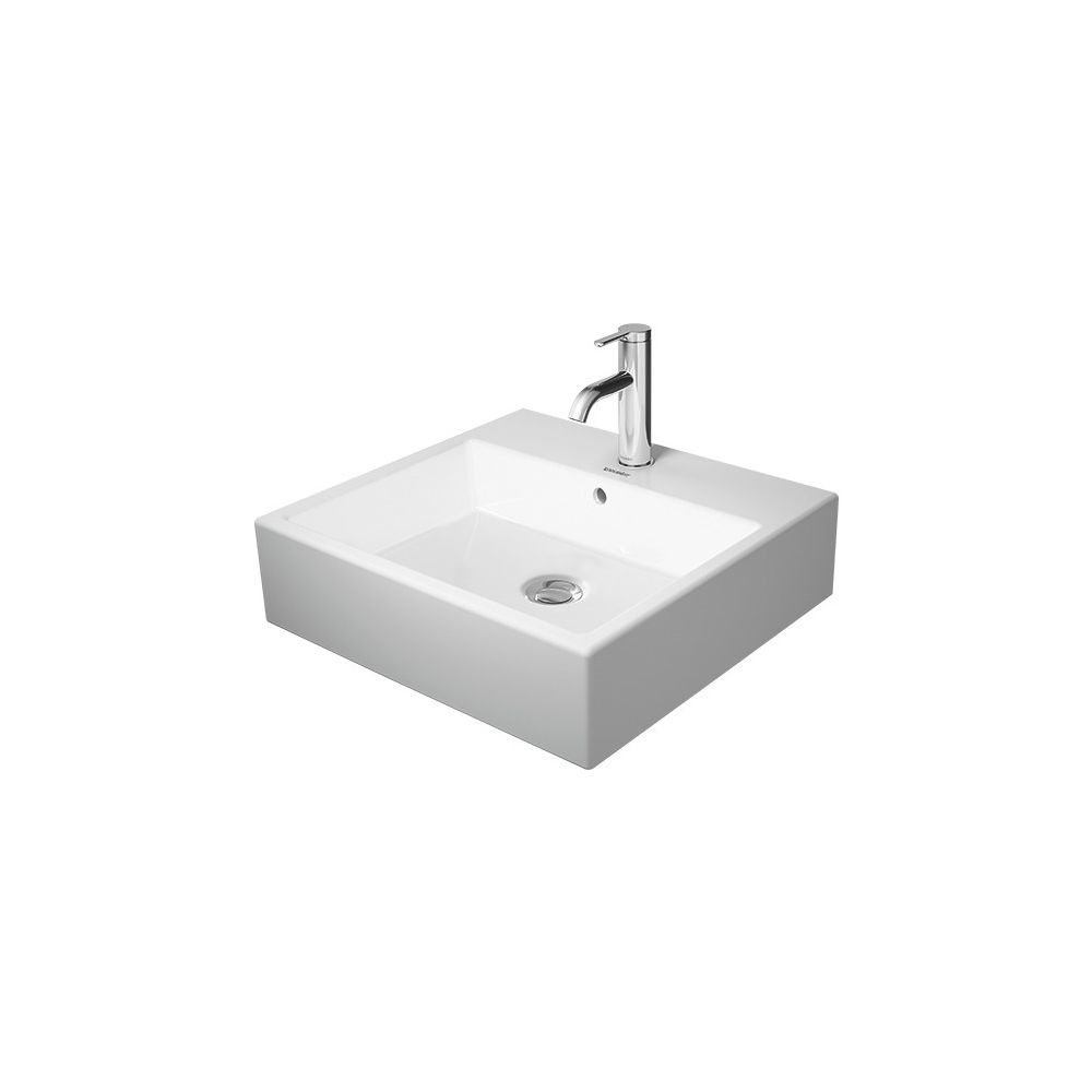 Duravit Vero Air Aufsatzbecken 500mm, Weiß Hochglanz, WonderGliss, Rechteckig, mit... DURAVIT-23525000701 4053424188898 (Abb. 4)