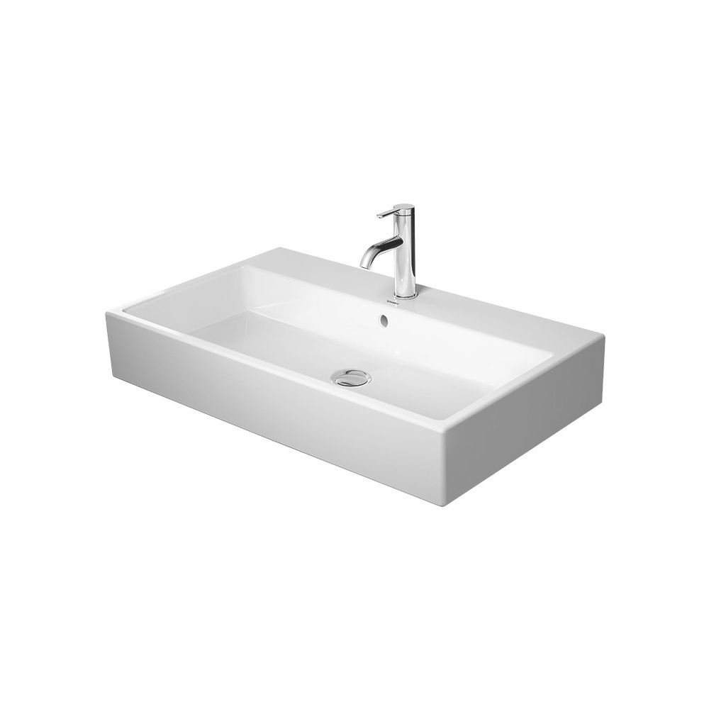 Duravit Vero Air Waschtisch 470x800x165mm wandh. Weiß Hochglanz, Rechteckig, Wonde... DURAVIT-23508000281 4053424120904 (Abb. 4)