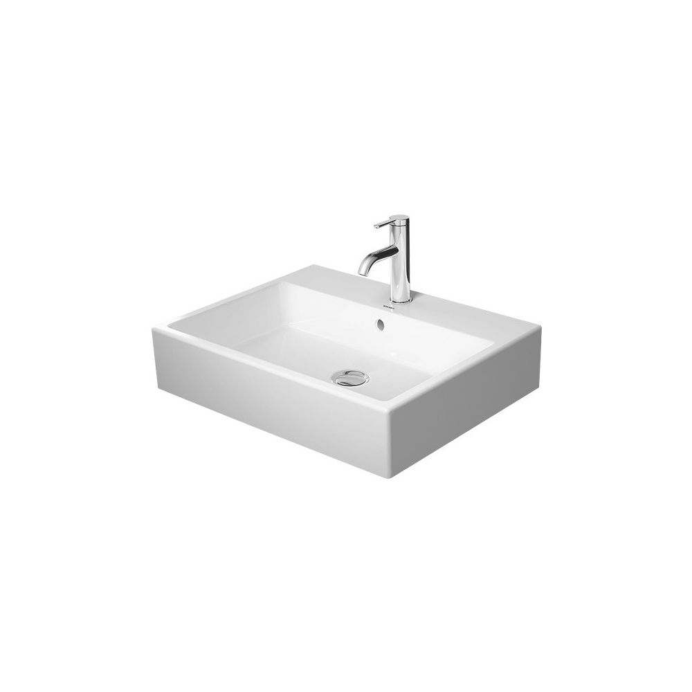 Duravit Vero Air Aufsatzbecken 600mm, Weiß Hochglanz, Rechteckig, mit HLB, mit Über... DURAVIT-2352600060 4053424139555 (Abb. 4)