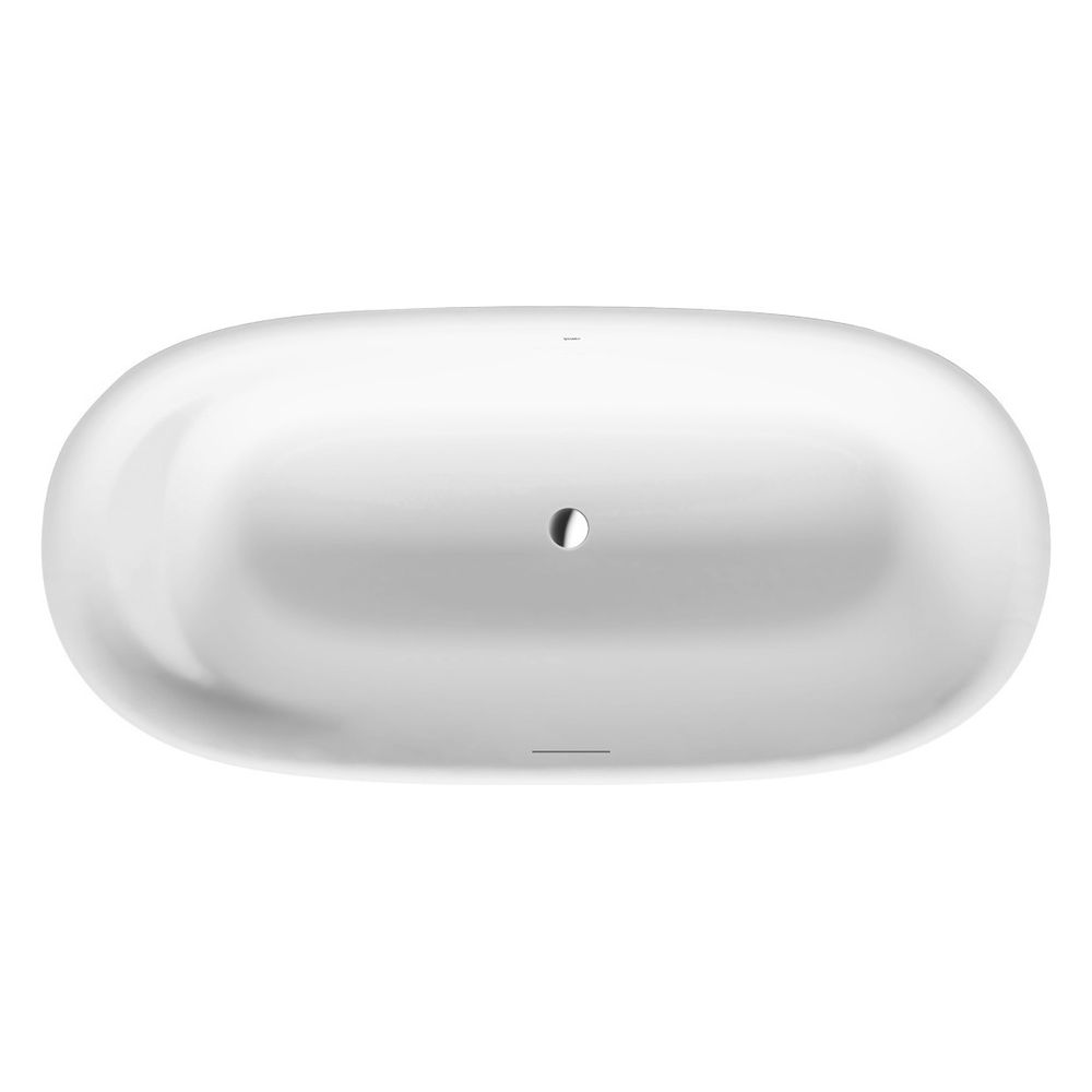 Duravit Cape Cod Badewanne 507x885x1855mm, Mattweiß, Oval, Freistehend, 2 Rück... DURAVIT-700330000000000 4021534894008 (Abb. 4)
