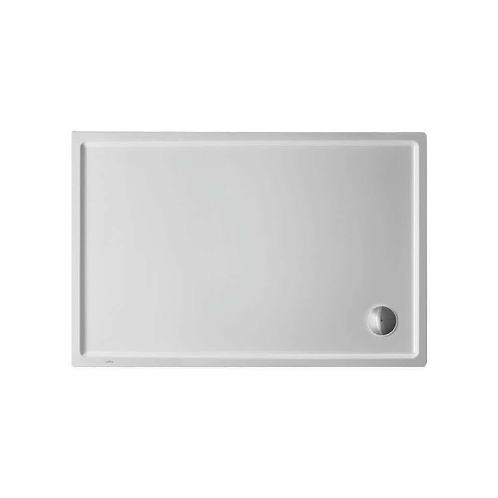Duravit Starck Slimline Duschwanne 800x1200x55mm, Rechteckig, Weiß glänzend, a... DURAVIT-720121000000000 4021534891540 (Abb. 4)