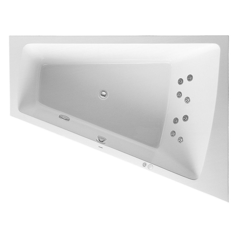 Duravit Paiova Whirlwanne Trapezförmig, Einbau, Ecke R 1400x1800x485mm, Jet-Sy... DURAVIT-760217000JS1000 4053424069838 (Abb. 3)