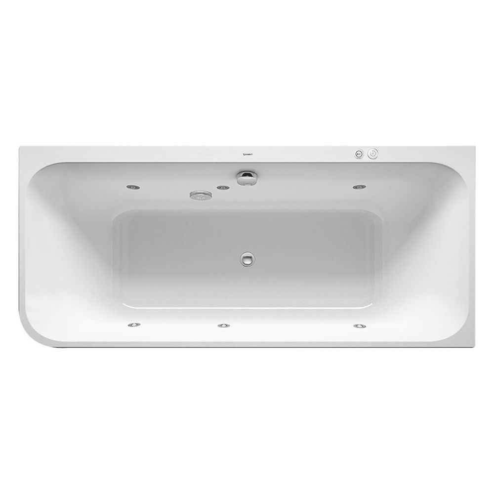 Duravit Happy D.2 Plus Whirlwanne rechteckig, Ecke R, 800x1800x480mm Jet-Syste... DURAVIT-760317000JS1000 4053424072272 (Abb. 3)