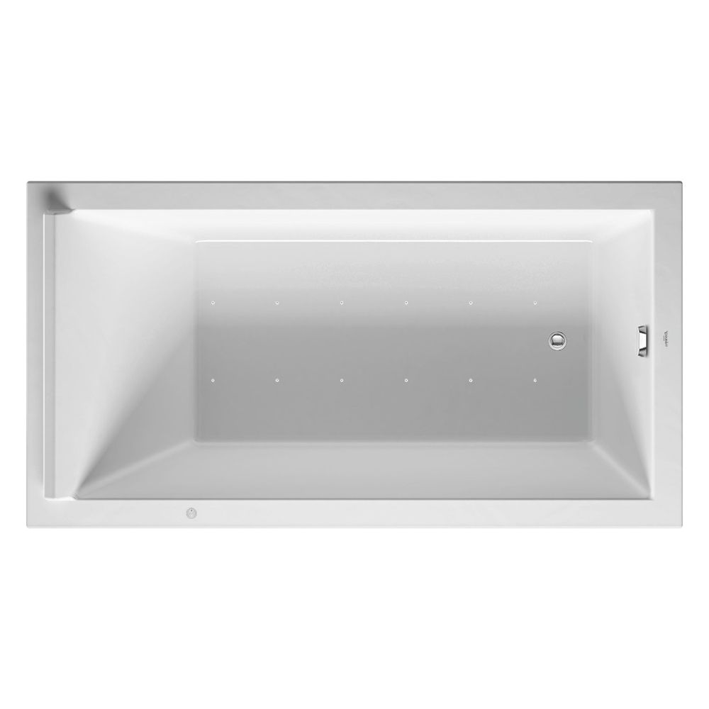 Duravit Starck Wannen Whirlwanne Rechteckig, Einbau, 900x1700x480mm Air-System... DURAVIT-760337000AS0000 4053424453545 (Abb. 3)
