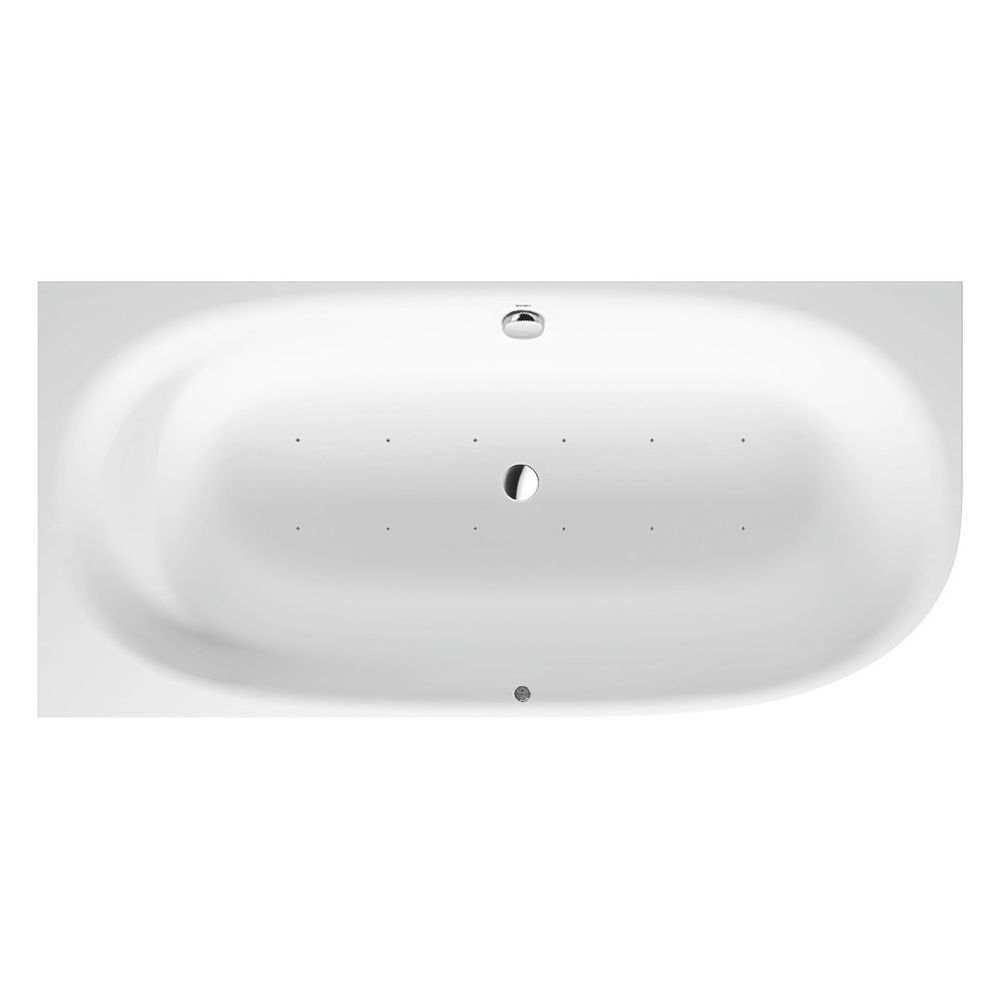 Duravit Cape Cod Whirlwanne Halbrund, Ecke L, 900x1900x510mm, Air-System, 1 Rü... DURAVIT-760362000AS0000 4053424453590 (Abb. 3)