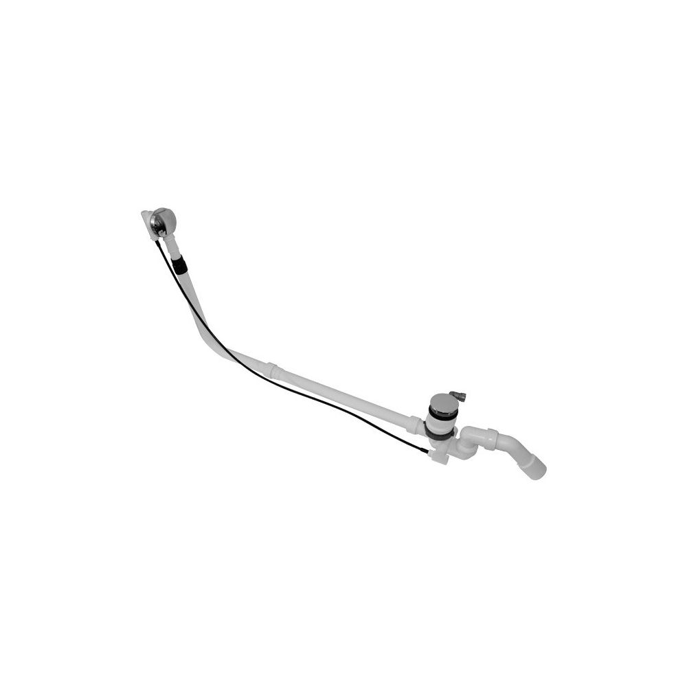 Duravit Ab- und Überlaufgarnitur mit Zulauf, Bodenzulauf, Chrom glänzend, Quad... DURAVIT-791230000001000 4021534950384 (Abb. 1)