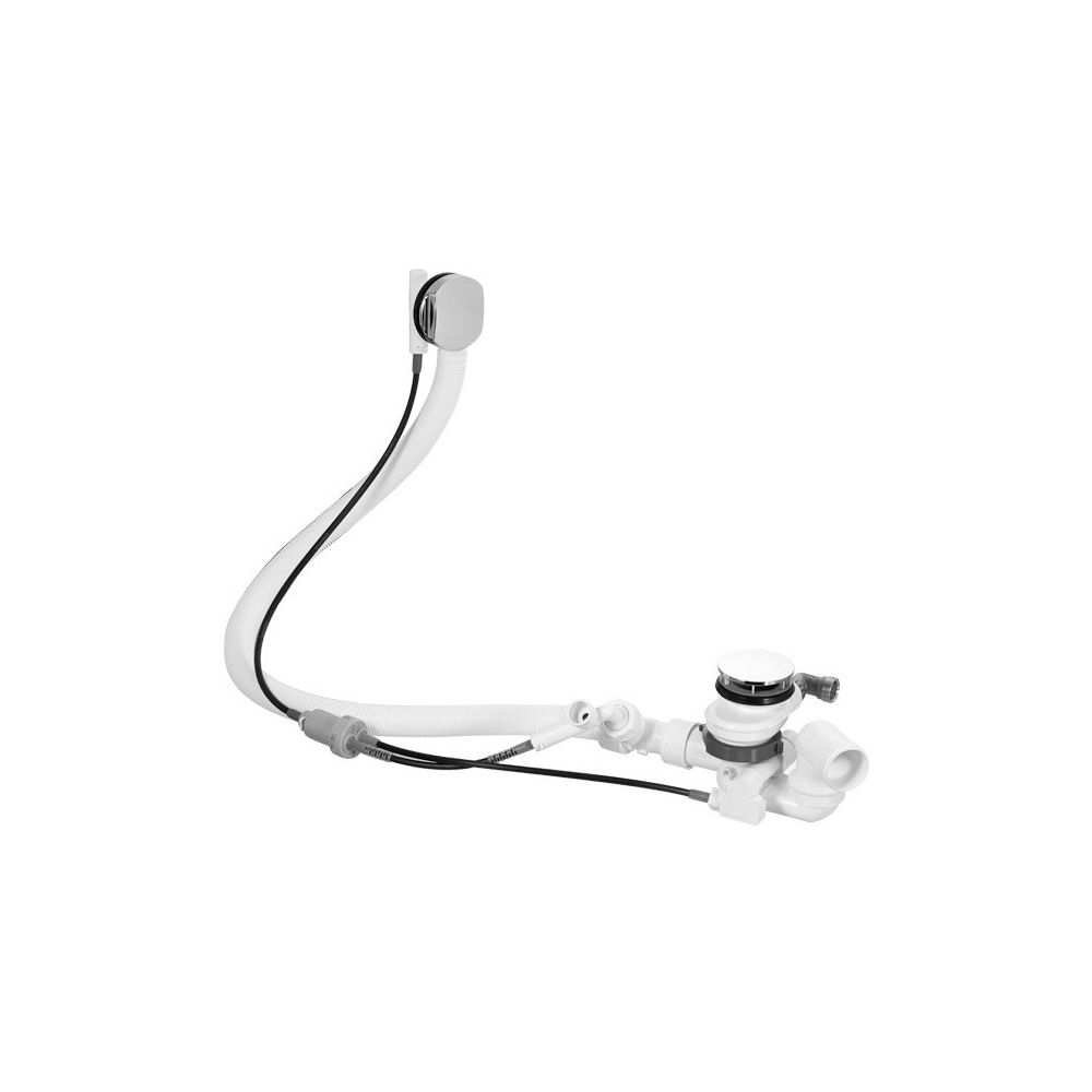 Duravit Ab- und Überlaufgarnitur mit Zulauf, Bodenzulauf, Chrom glänzend, Quad... DURAVIT-791231000001000 4021534950452 (Abb. 1)
