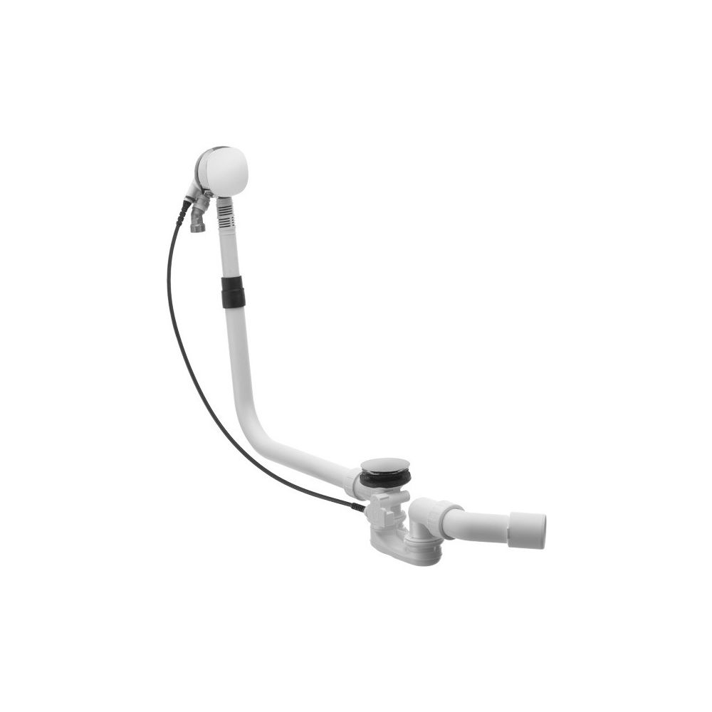Duravit Ab- und Überlaufgarnitur mit Zulauf, Wanneneinlauf, Chrom glänzend, Qu... DURAVIT-791274000001000 4053424470405 (Abb. 1)