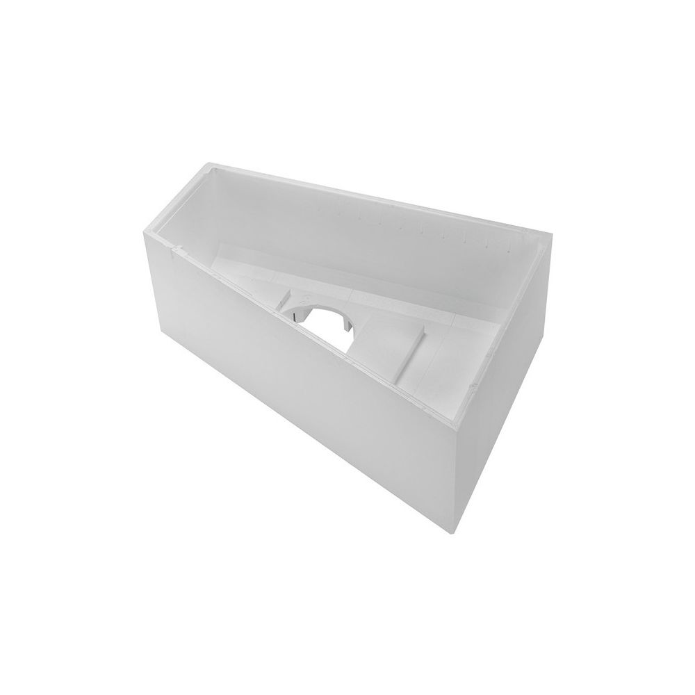 Duravit No.1 Wannenträger, Trapezförmig, gerade Seitenwand, 1700x1000mm, Ecke ... DURAVIT-792438000000000 4063382316950 (Abb. 1)