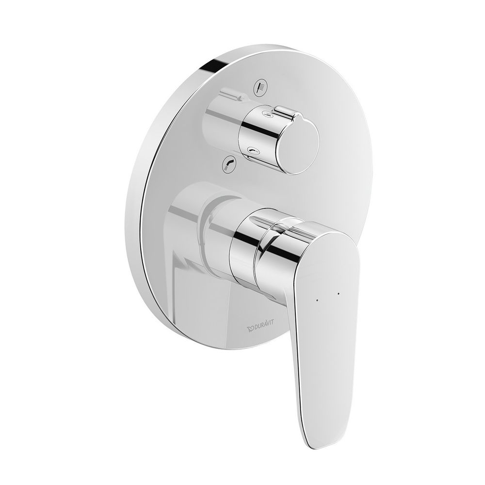 Duravit B.1 Einhebel-Wannenmischer Unterputz, Anzahl Verbraucher 2, Chrom, 22,5l/... DURAVIT-B15210012010 7612158495367 (Abb. 3)