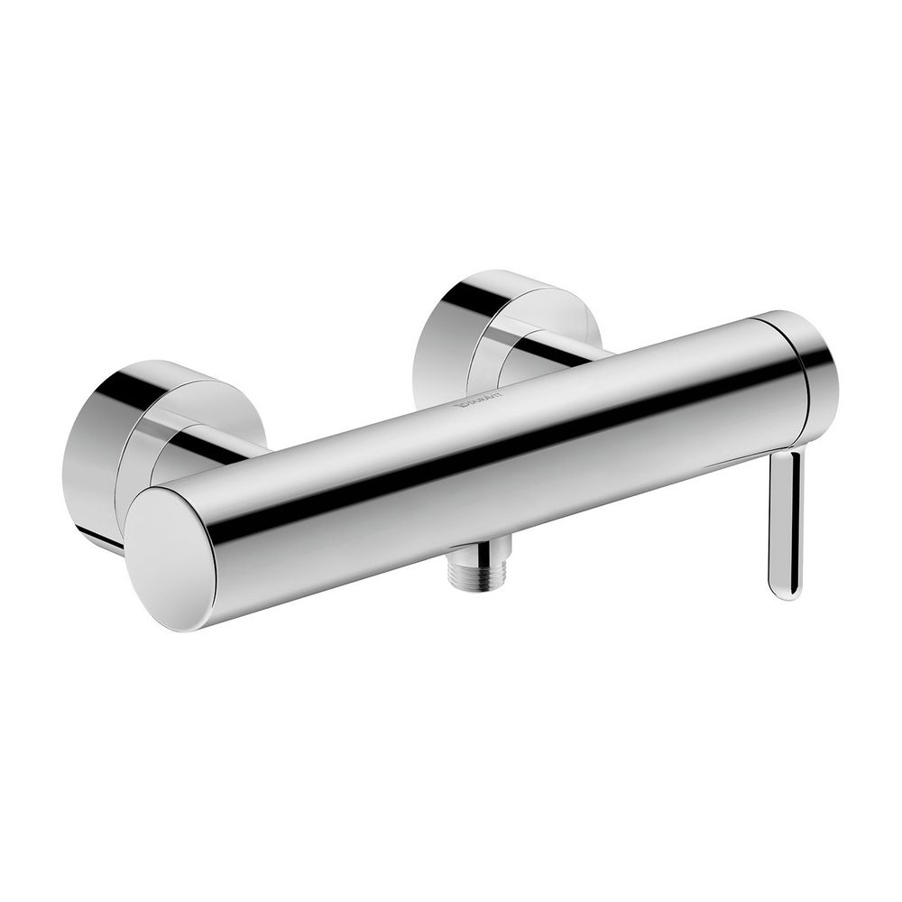 Duravit C.1 Einhebel-Brausemischer Aufputz, Chrom, Anschlussart S-Anschlüsse, 1/2... DURAVIT-C14230000010 7612158492090 (Abb. 1)
