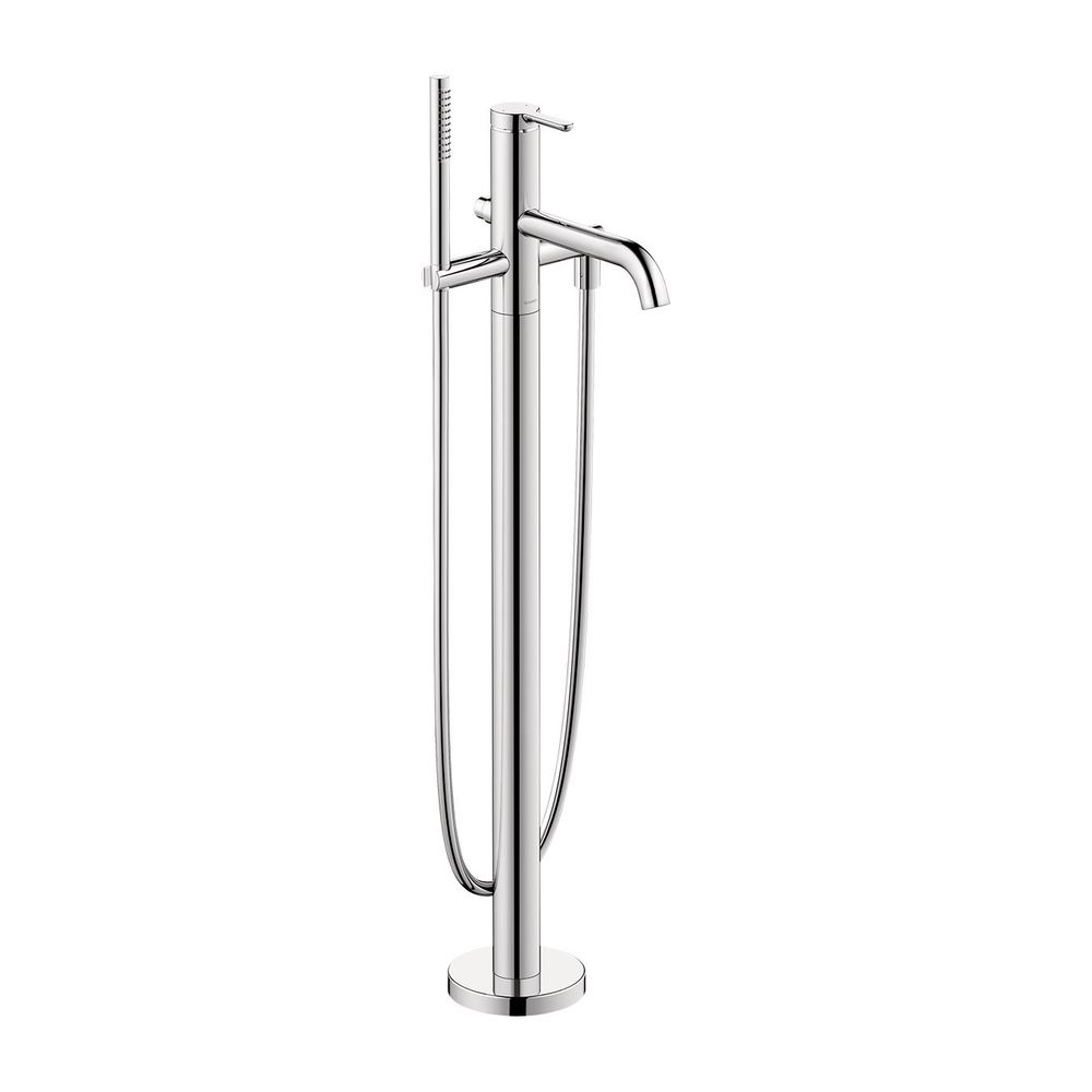 Duravit C.1 Einhebel-Wannenmischer bodenstehend, Chrom HG, Ausladung 201mm, Chro... DURAVIT-C15250000010 7612158492168 (Abb. 50)
