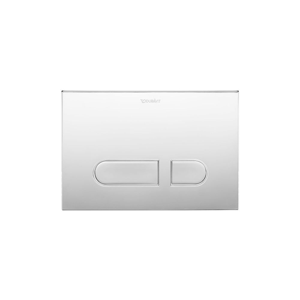 Duravit DuraSystem A1 Betätigungsplatte mechanisch für WC Dual Flush Aufgesetzt/F... DURAVIT-WD5001021000 4053424507309 (Abb. 4)