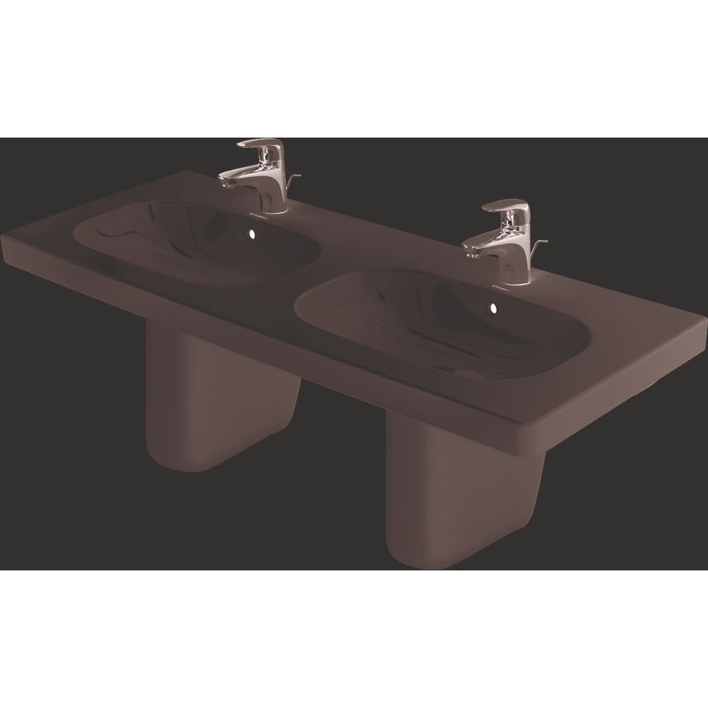 Duravit D-Code Halbsäule aus Keramik 268x245x305mm, Weiß Hochglanz, wandhäng., für ... DURAVIT-0857180000 4021534344152 (Abb. 7)