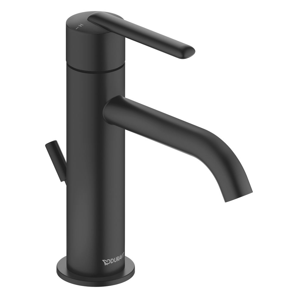 Duravit Balcoon Einhebel-Waschtischmischer S FreshStart, MinusFlow, Mattschwarz 4... DURAVIT-BA1013001046 4067116471595 (Abb. 2)