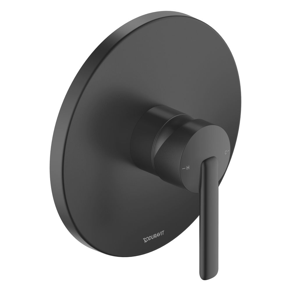 Duravit Balcoon Einhebel-Brausemischer Unterputz, 1 Verbraucher, Mattschwarz, 170... DURAVIT-BA4210010046 4067116481846 (Abb. 2)