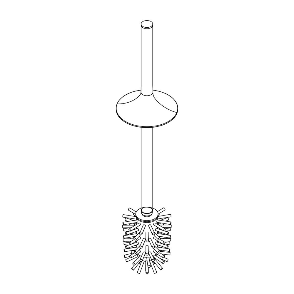 Duravit Starck T Ersatzteil WC Accessoires Bürstenkopf mit Stiel, 1004703400... DURAVIT-1004703400 4067116087161 (Abb. 2)