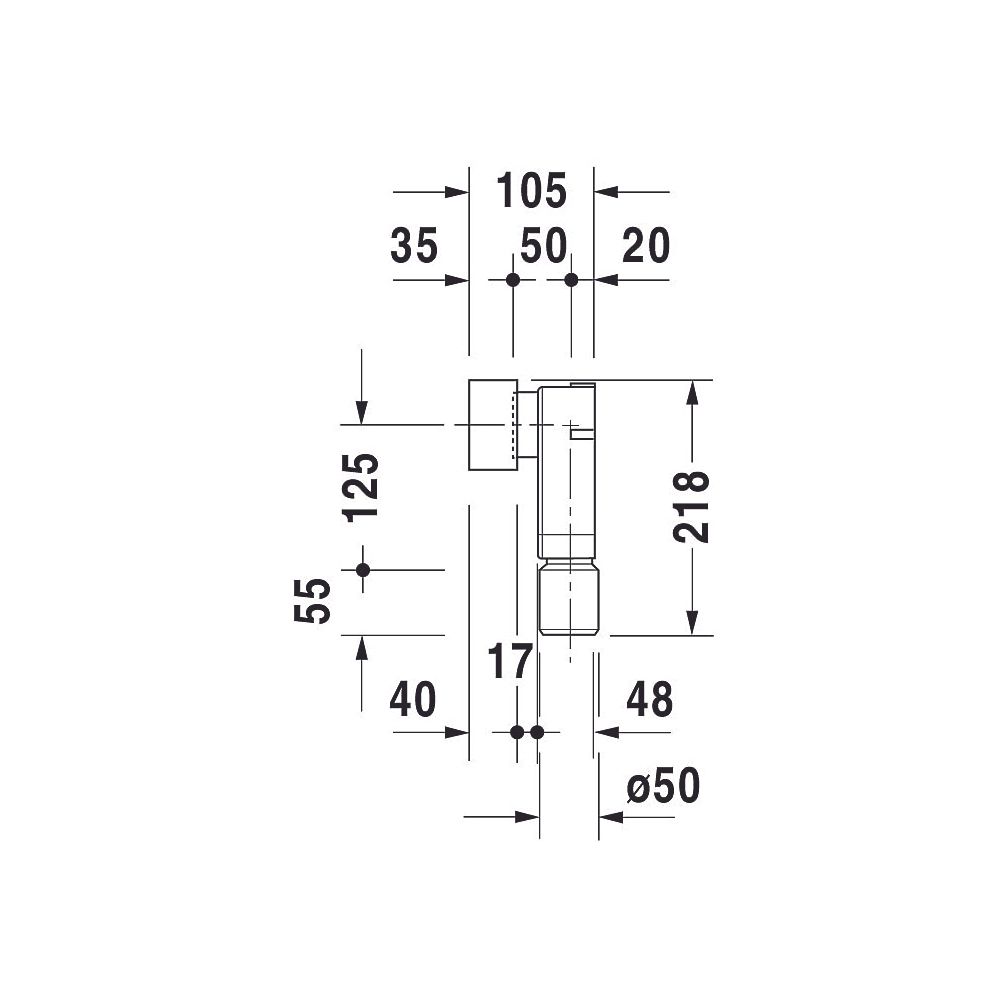 Duravit Unterputzsiphon 185x255x120mm für Waschtisch Architec, inkl. Anschlusszubeh... DURAVIT-0050441000 4021534227677 (Abb. 2)