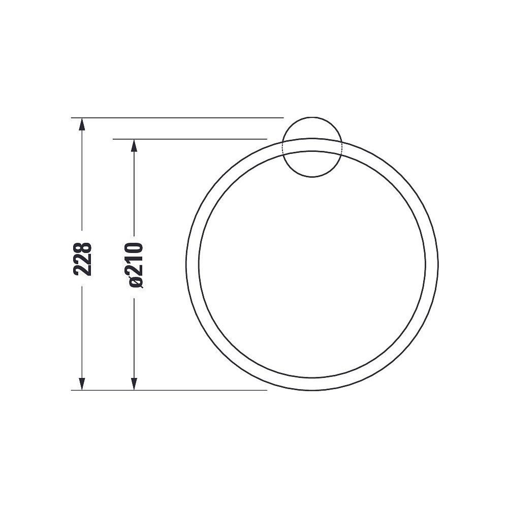 Duravit Starck T Handtuchring 73x210x228mm, Chrom glänzend... DURAVIT-0099471000 4053424693910 (Abb. 8)