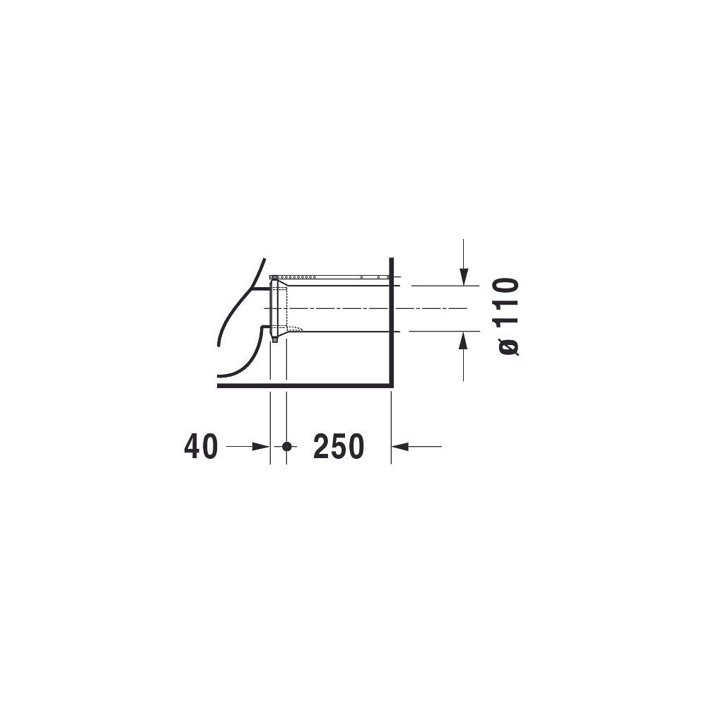 Duravit Starck 3 Stand WC für Kombination 735x435x435mm, Weiß Hochglanz, 6l, Tiefsp... DURAVIT-2104090000 4021534346842 (Abb. 2)