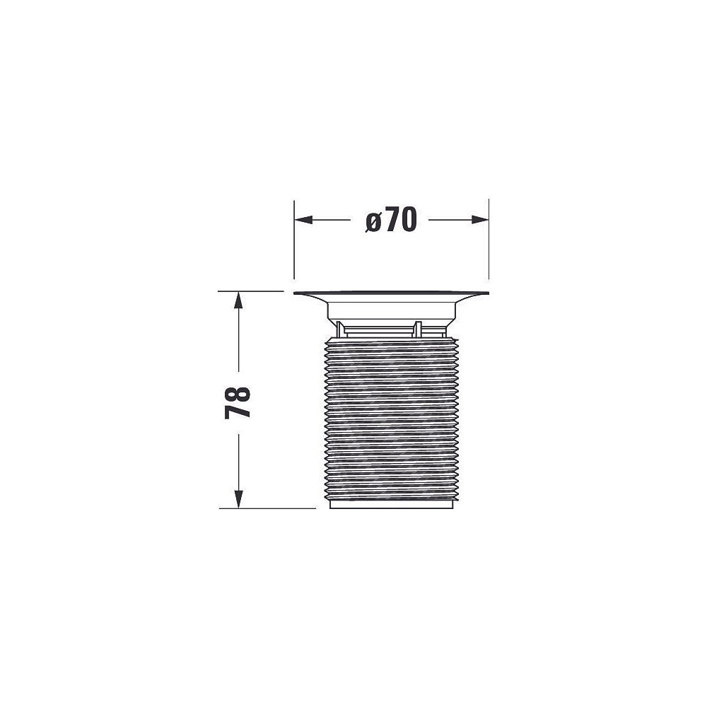 Duravit Geruchsverschluss für Urinal Dry, Ersatzteil Ablaufgarnituren... DURAVIT-1003420000 4021534848131 (Abb. 2)