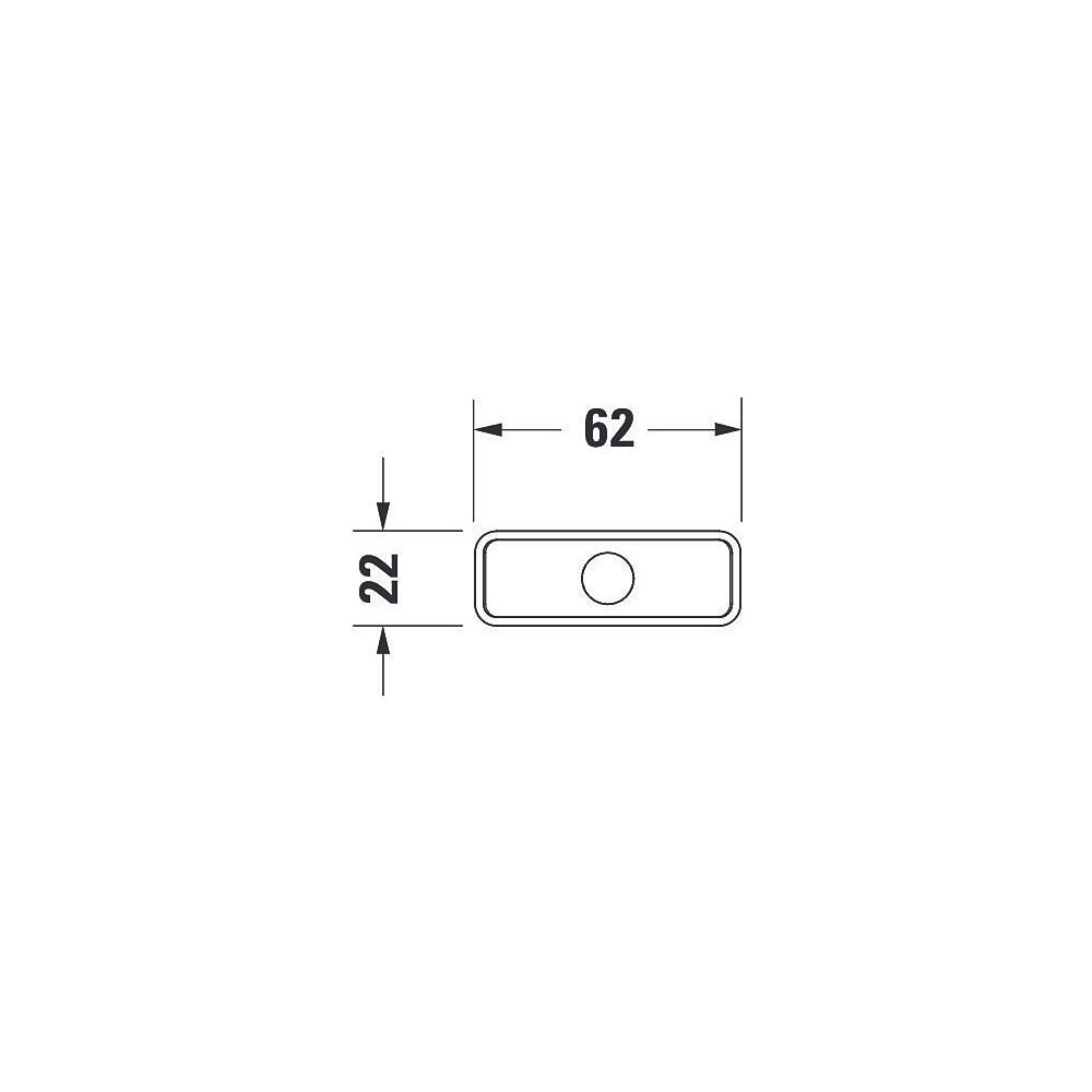 Duravit Serviceschlüssel für Urinal Dry... DURAVIT-1003440000 4021534848155 (Abb. 2)