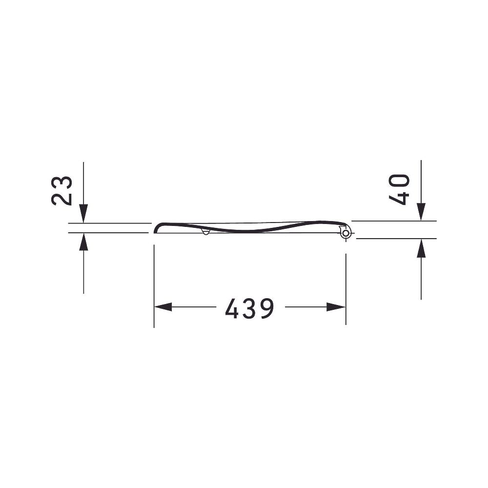 Duravit WC-Sitz, Oval, Weiß Hochglanz 453x46x374mm, mit Absenkautomatik, Edelstahl-... DURAVIT-0064290000 4021534007262 (Abb. 6)
