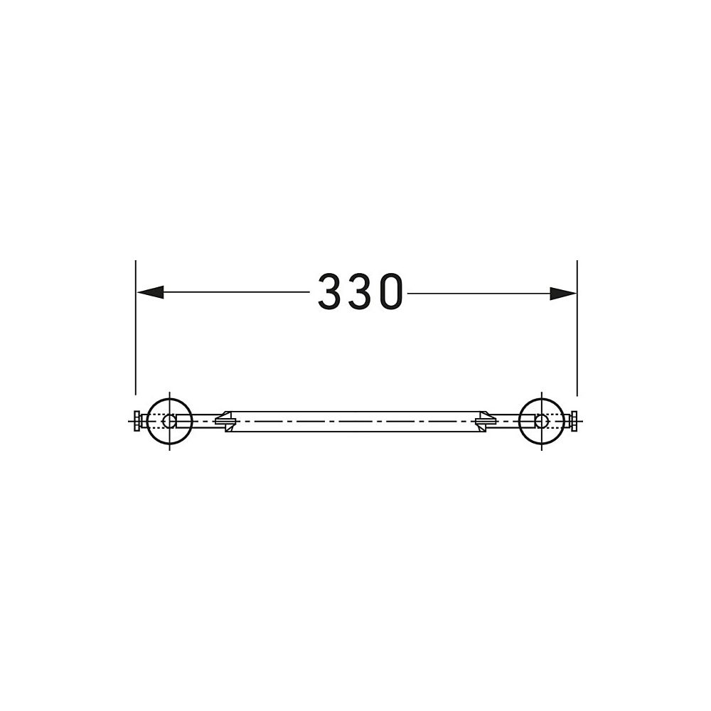 Duravit Starck 3 Klapprost, Oberflächenbehandlung Verchromt... DURAVIT-0050011000 4021534279577 (Abb. 5)