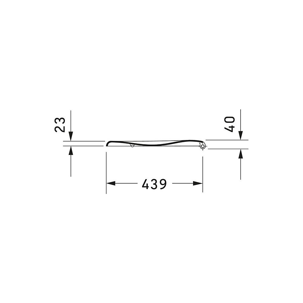 Duravit WC-Sitz, Oval, Weiß Hochglanz 453x46x374mm, mit Absenkautomatik, Edelstahl... DURAVIT-0064290000 4021534007262 (Abb. 10)