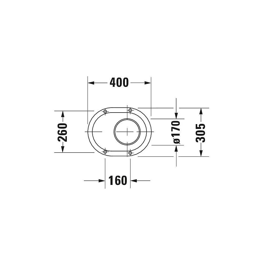 Duravit Design Classics Stand WC 460x360x420mm, Weiß Hochglanz, Wasserlos, senkrech... DURAVIT-0180010000 4021534063718 (Abb. 8)
