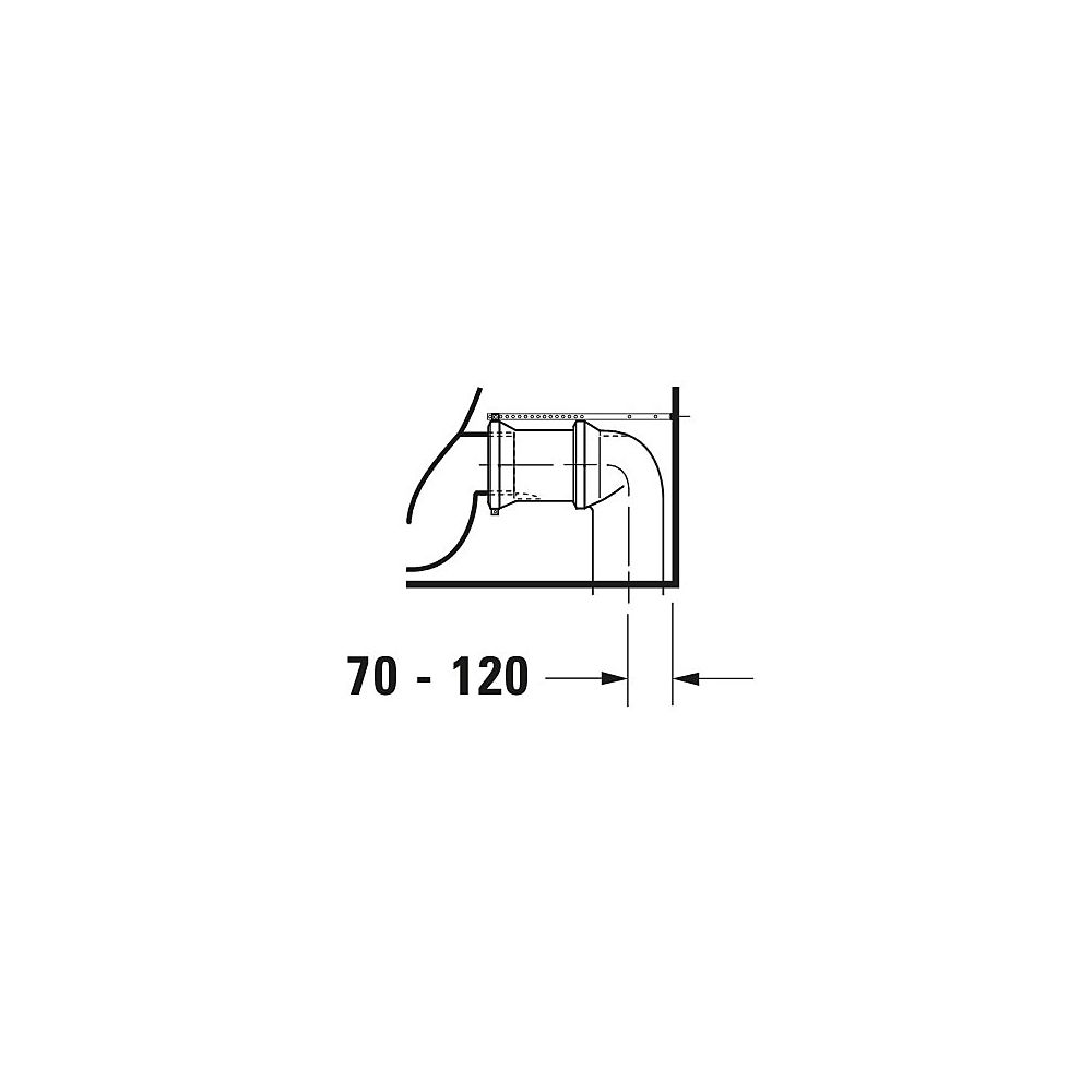 Duravit Starck 1 Stand WC für Kombination 640x415x385mm, Weiß Hochglanz, 4,5l, Tie... DURAVIT-0233090064 4021534713323 (Abb. 16)