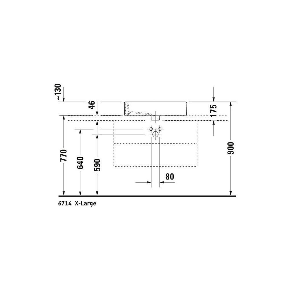 Duravit Vero Aufsatzbecken 595mm, Weiß Hochglanz, Rechteckig, mit HLB, mit Überlau... DURAVIT-0452600000 4021534346279 (Abb. 10)