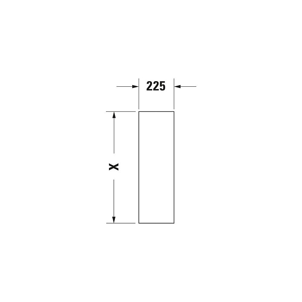 Duravit Happy D.2 Standsäule aus Keramik 170x225x715mm, Weiß Hochglanz, bodenstehen... DURAVIT-0858270000 4021534848827 (Abb. 5)