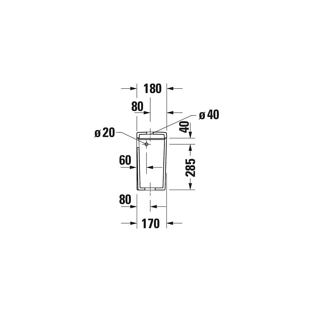 Duravit D-Neo Spülkasten aus Keramik 180x395x360mm, Weiß, 6/3l, Dual Flush, Wasser... DURAVIT-0944000005 4063382015969 (Abb. 12)