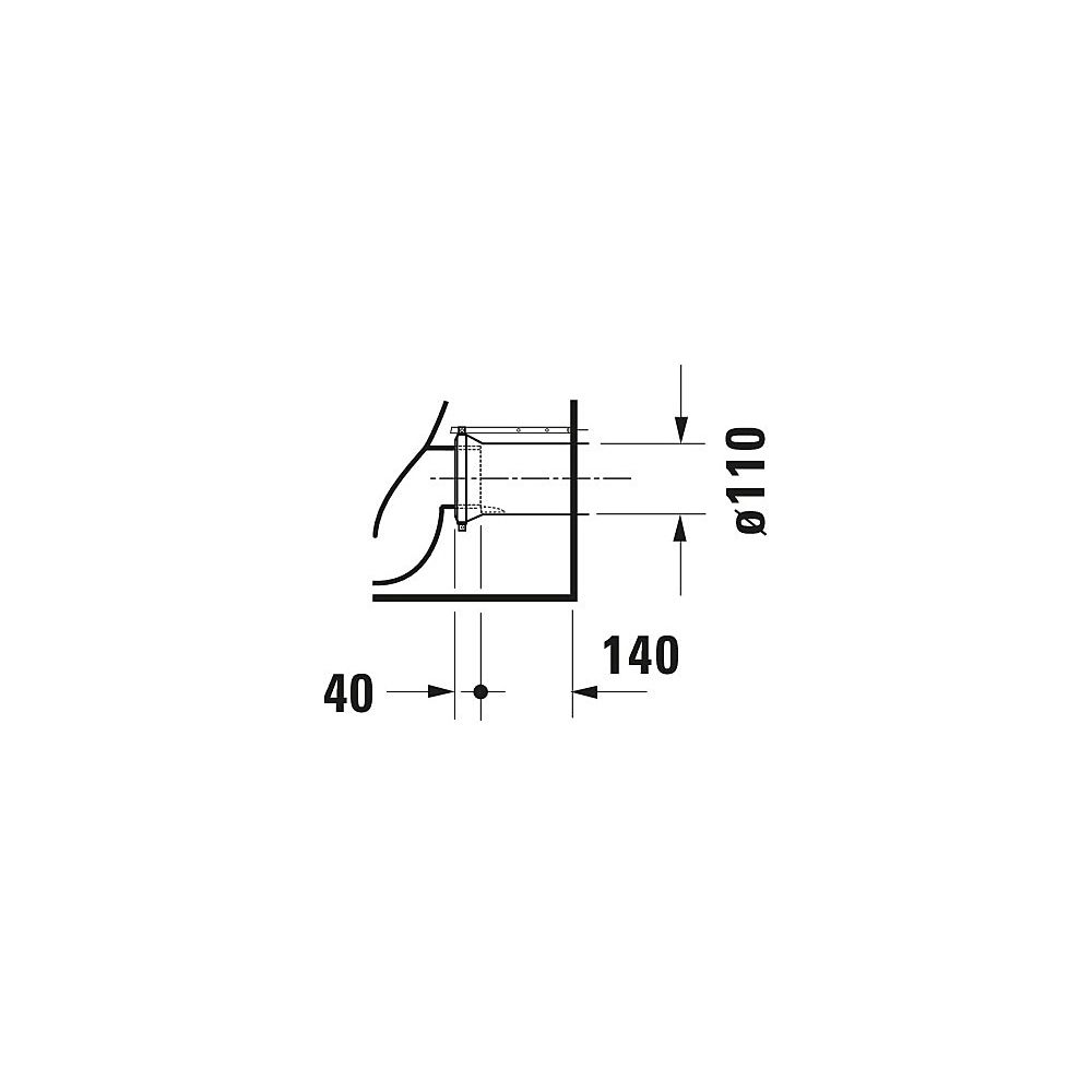 Duravit Darling New Stand WC 570x360x400mm, Weiß Hochglanz, Back to wall, 4,5l, Ti... DURAVIT-2139090000 4021534606199 (Abb. 11)