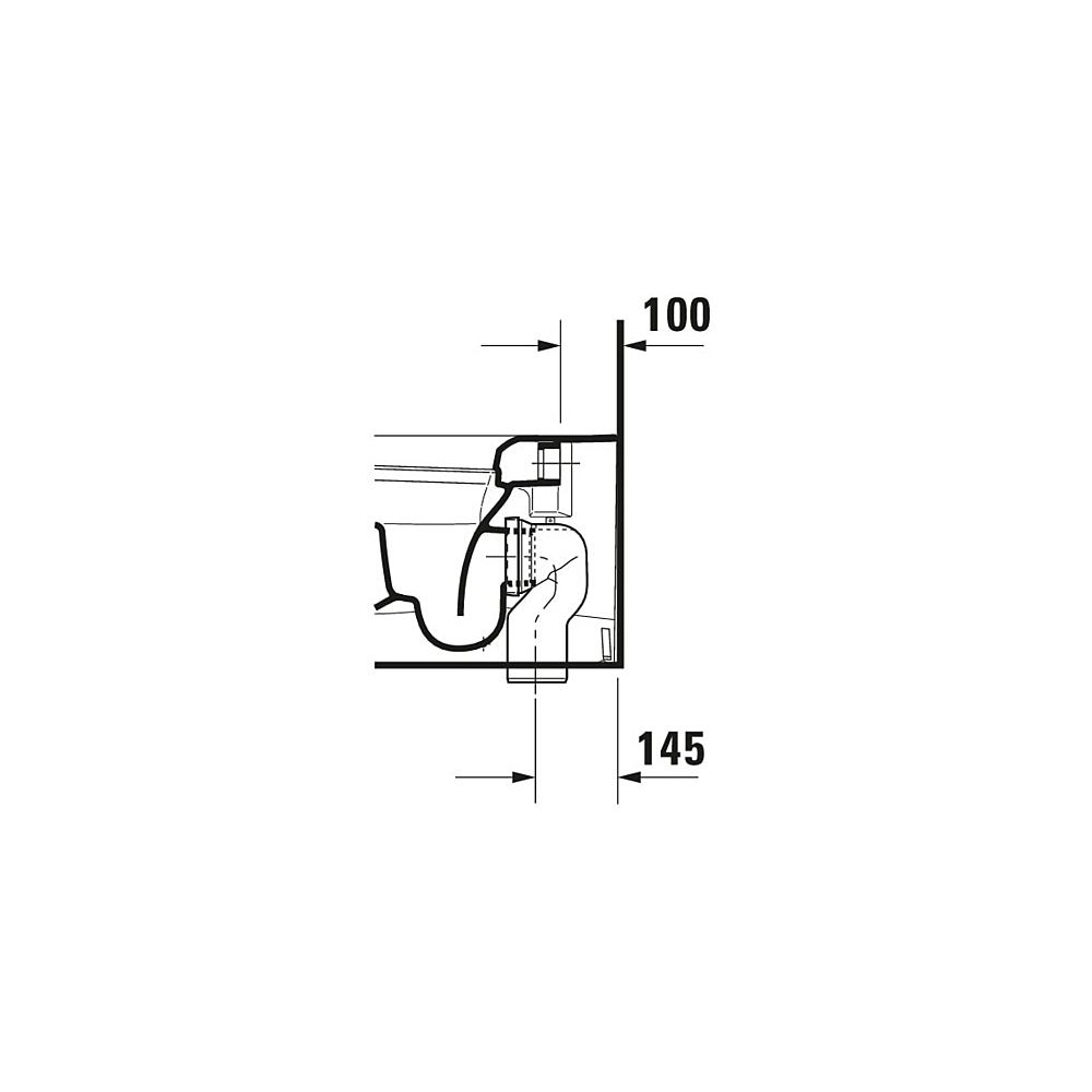 Duravit ME by Starck Stand WC 600x370x400mm, Weiß Hochglanz, WonderGliss, Back to... DURAVIT-21690900001 4021534966842 (Abb. 22)