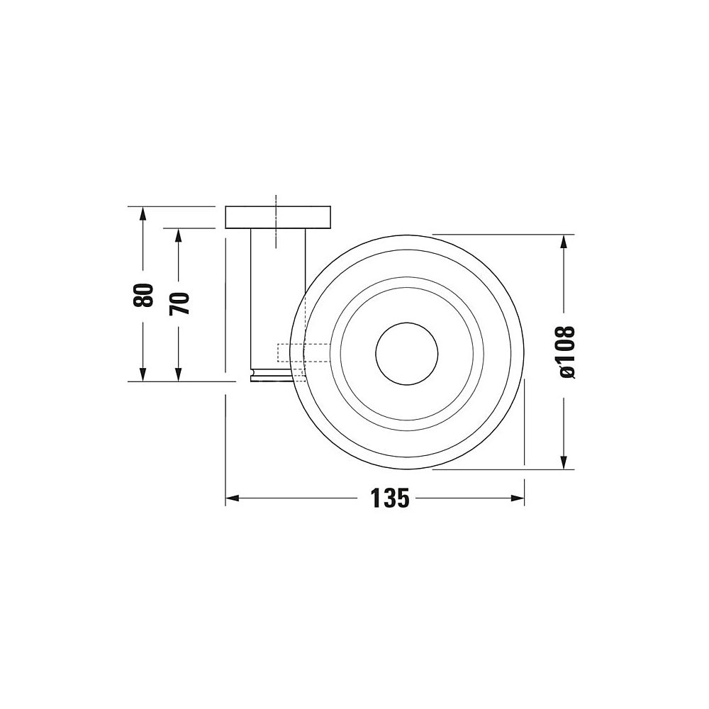 Duravit D-Code Seifenschale 120x137x53mm, Chrom/Mattweiß, Messing/Milchglas, Schra... DURAVIT-0099181000 4021534636158 (Abb. 11)