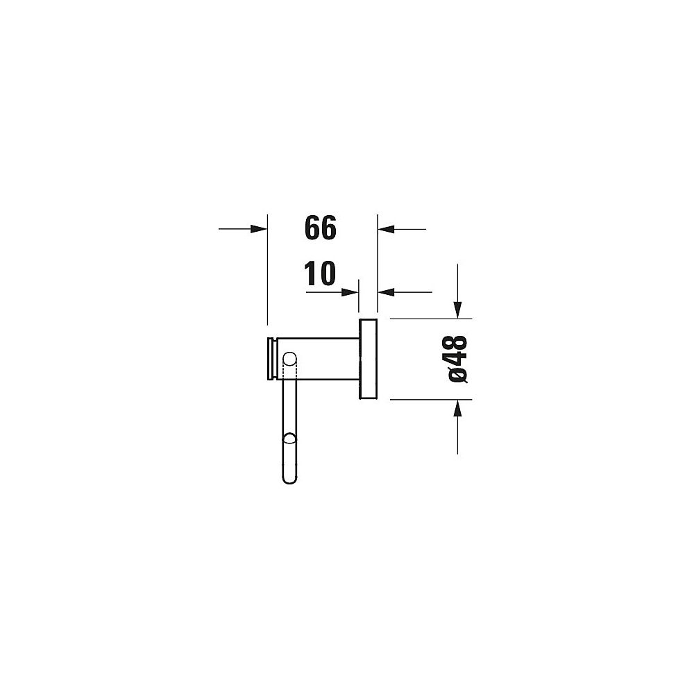 Duravit D-Code Toilettenpapierhalter, Papierrollenhalter 165x165x99mm, Chrom, Schr... DURAVIT-0099261000 4021534636233 (Abb. 18)