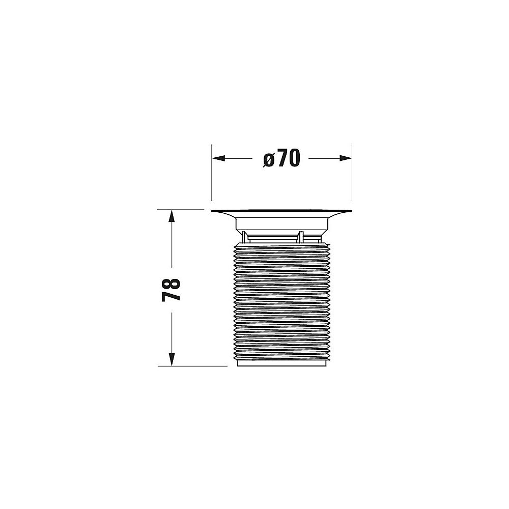 Duravit Geruchsverschluss für Urinal Dry, Ersatzteil Ablaufgarnituren... DURAVIT-1003420000 4021534848131 (Abb. 3)