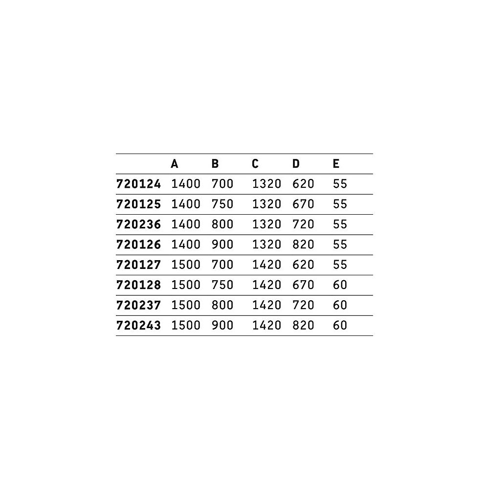 Duravit Starck Slimline Duschwanne 900x1500x60mm, Rechteckig, Weiß glänzend, a... DURAVIT-720243000000000 4053424689166 (Abb. 3)