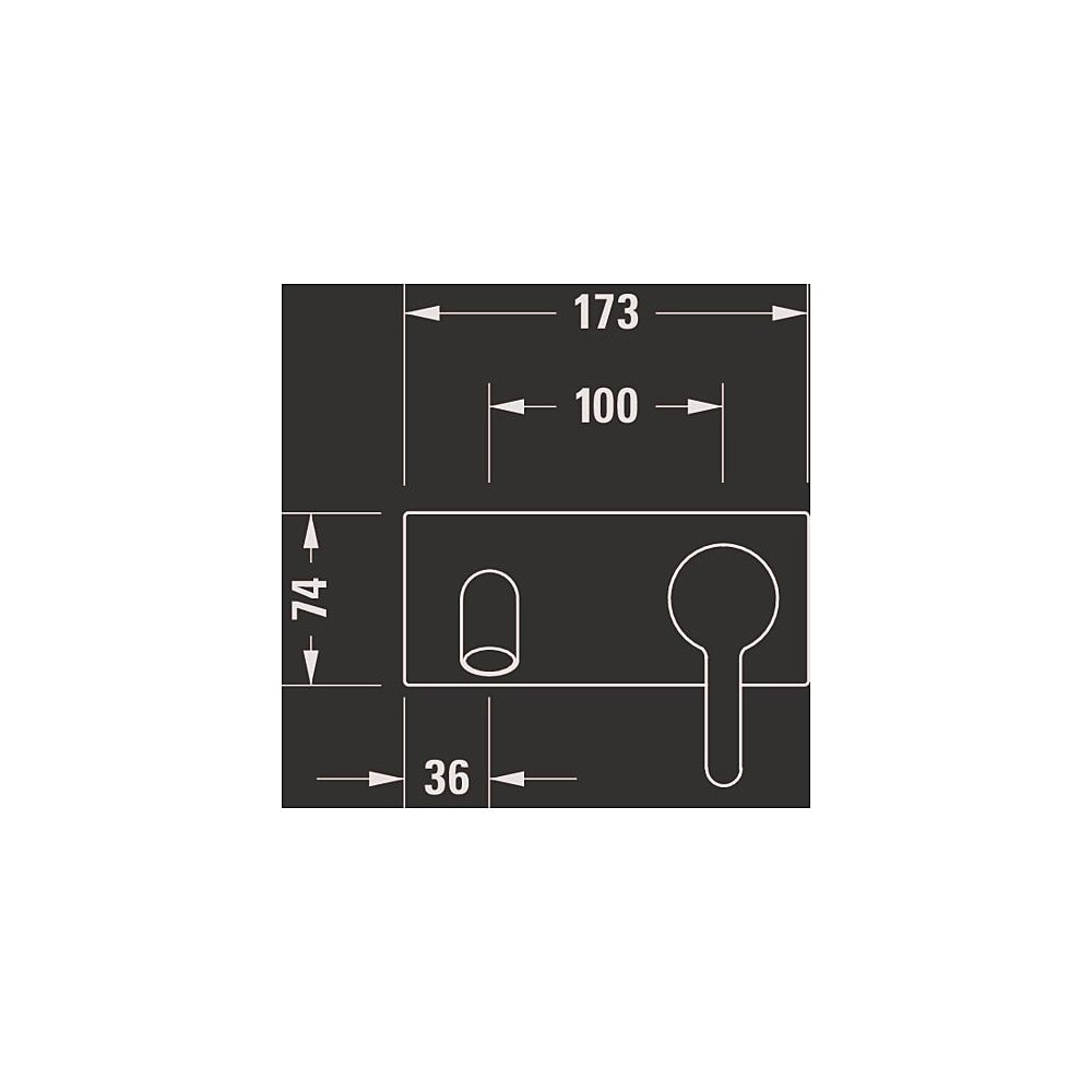 Duravit C.1 Einhebel-Waschtischmischer, Chrom, 5l/min, Hebelgriff, Ausladung 174... DURAVIT-C11070003010 7612158491659 (Abb. 11)