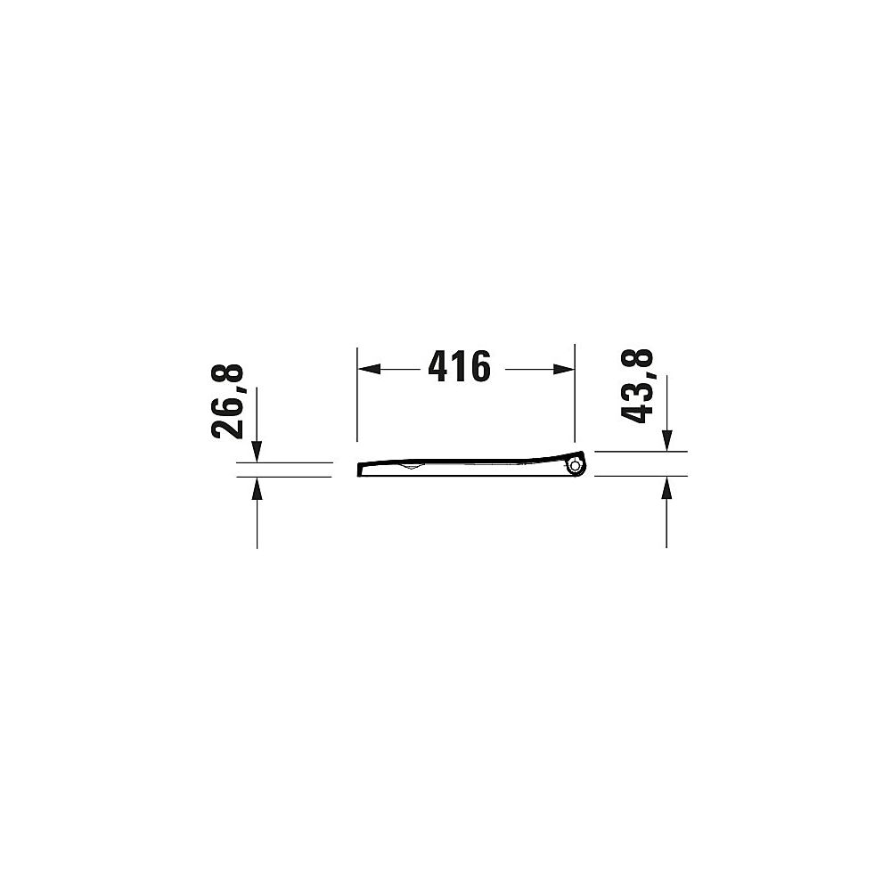 Duravit Design Classics WC-Sitz eckig Weiß Hochglanz, 371x63x433mm, mit Absenkauto... DURAVIT-0021290000 4053424682181 (Abb. 10)