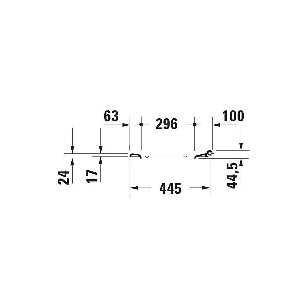 Duravit Vero Air WC-Sitz eckig Weiß Hochglanz, 378x49x469mm, ohne Absenkautomatik,... DURAVIT-0022010000 4053424336213 (Abb. 24)