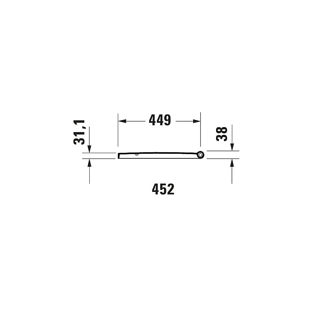 Duravit Vero Air WC-Sitz eckig Weiß Hochglanz, 378x49x469mm, mit Absenkautomatik, ... DURAVIT-0022090000 4053424336220 (Abb. 29)
