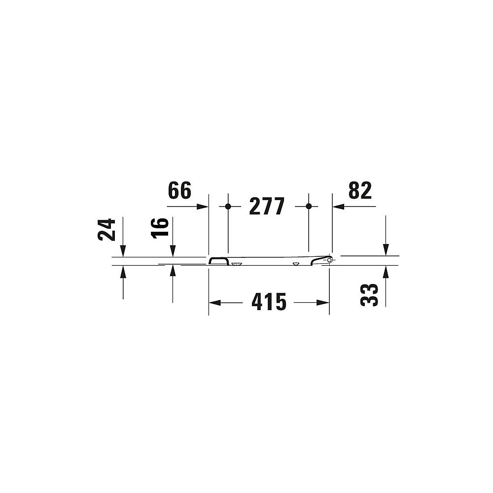 Duravit Starck 3 WC-Sitz D-shaped, Weiß Hochglanz 370x38x436mm, ohne Absenkautomat... DURAVIT-0063810000 4021534224171 (Abb. 32)