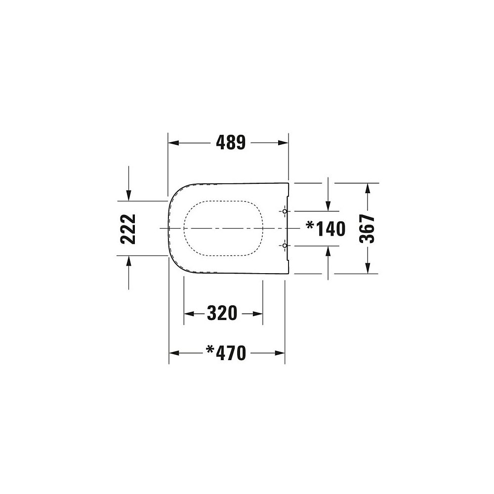 Duravit Happy D.2 WC-Sitz Weiß HG 367x43x489mm mit Absenkauto. Sitzgarnitur ab. Ede... DURAVIT-0064690099 4021534985805 (Abb. 4)