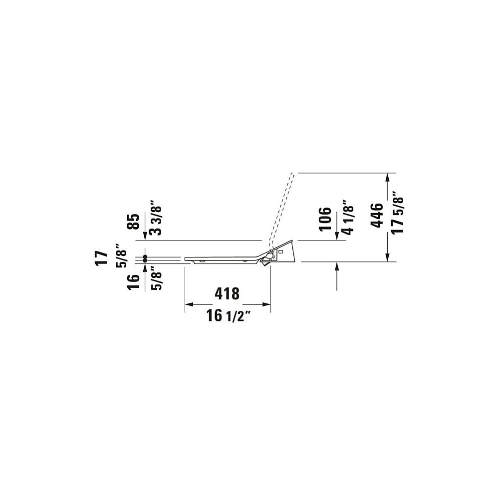 Duravit SensoWash Slim Dusch-WC 539x373mm, Weiß, Absenkautomatik, Fernbedien... DURAVIT-611000002304300 4053424688756 (Abb. 123)