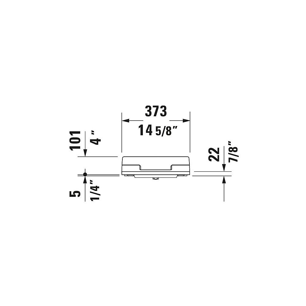 Duravit SensoWash Slim Dusch-WC 539x373mm, Weiß, Absenkautomatik, Fernbedien... DURAVIT-611000002304300 4053424688756 (Abb. 124)